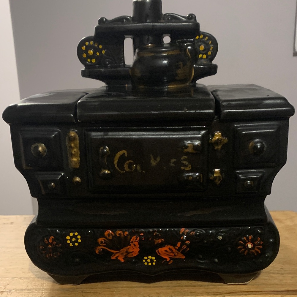 McCoy Black Stove Cookie Jar